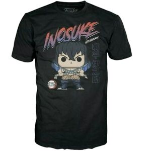 FUNKO POP! INOSUKE HASHIBIRA Medium SHIRT GAMESTOP EXCLUSIVE FAST FREE SHIPPING